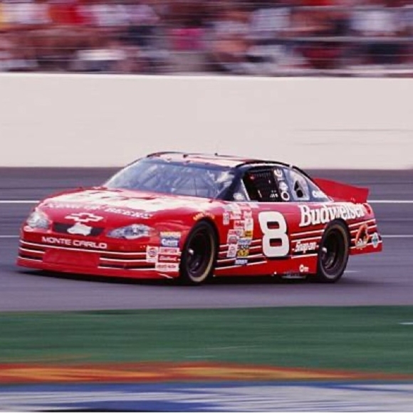 NIB Vintage Diecast Racing Car Dale Earnhardt Jr. Bud US Olympic Team Model Car - Picture 7 of 9